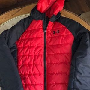 Under armor boys coat